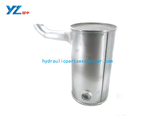 quality  Hyundai Excavator Exhaust Muffler For R60-7 Silver Colour factory