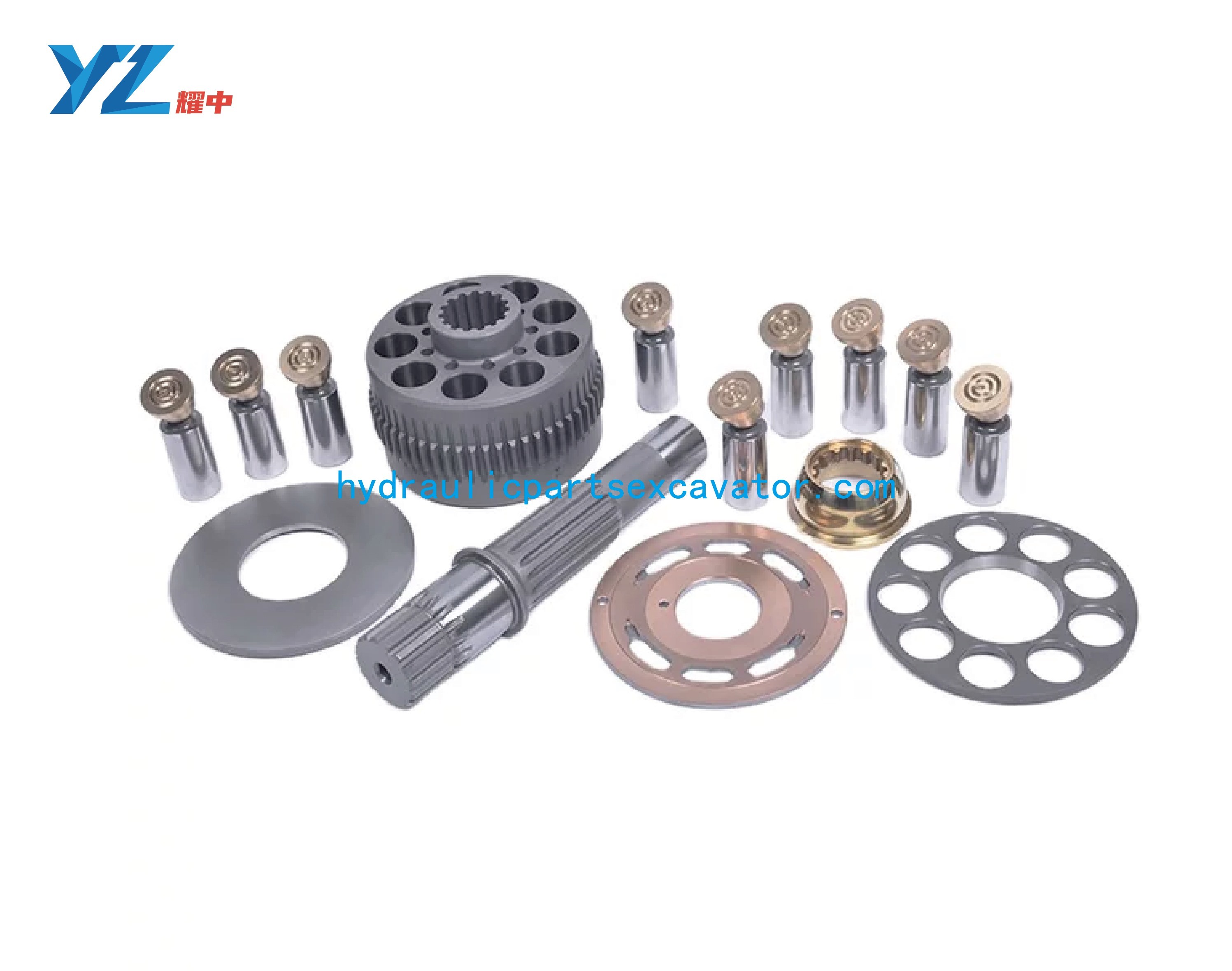 JMF151 Hydraulic Pump Spare Parts Auxiliary Hydraulic Kit For Excavator