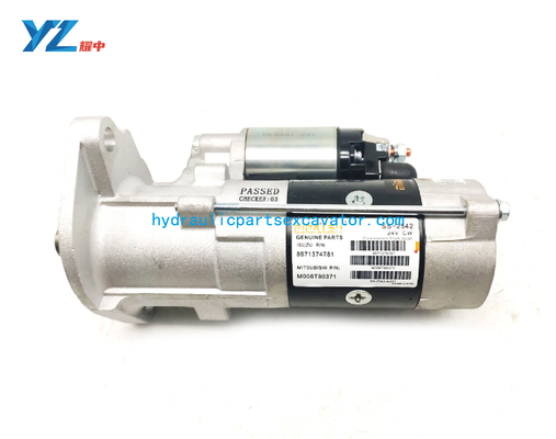 4JG1 Excavator Starter Motor 24V 3.5KW 11T 8971374781 M008T80371 For ZAX60 ZAX70 ZAX75 ZAX80