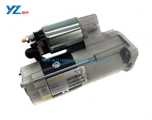 4M40 Excavator Starter Motor 24V 3.2KW 11T 185-9157 147-7166 MOO8T80472 For E306 E307