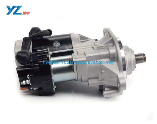 6BG1 Excavator Starter Motor 24V 4.5KW 11T 1-81100338-0 0-61000-0250 For ZAX220-5 ZAX220-6