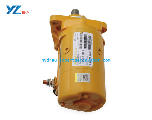 6BG1 Excavator Starter Motor 24V 5.0KW 11T 1-81100-141-0 0-28000-6200 For ZAX200 ZAX210-5