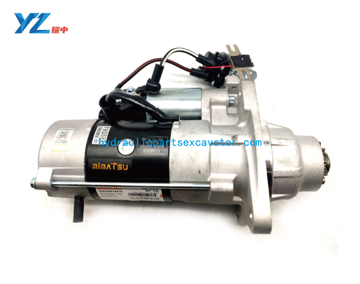 6D24 Excavator Starter Motor 24V 9.0KW 11T M9T60171 ME152487 For SK450 SK480-6 HD2045