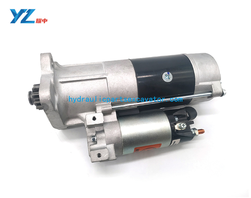 C6.4 Excavator Starter Motor 24V 5.5KW 10T M008Y60871 For E320B E320C E320D
