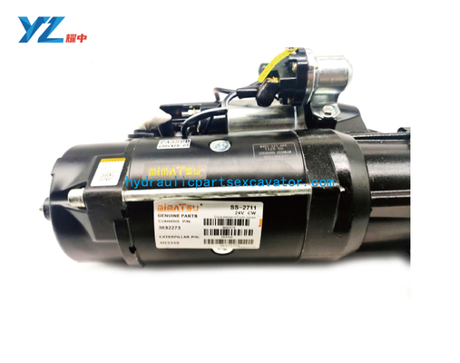 K19 K38 Excavator Starter Motor 24V 11KW 11T 3632273 4N3349 For E345 E349