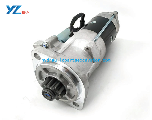 S6K Excavator Starter Motor 24V 5.5KW 10T M3T56181 For E200B E312 E312D