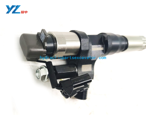 J08 Engine Fuel Injector 095000-6593 VH23670-E0010 For KOBELCO SK300-8 SK350-8