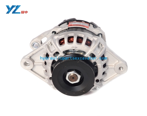 LG80 DX60-9C Excavator Generator D24C Engine 12V 80A 129908-77200