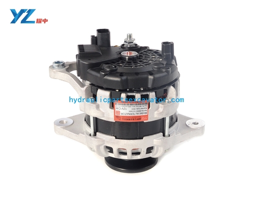 LG80 DX60-9C Excavator Generator D24C Engine 12V 80A 129908-77200
