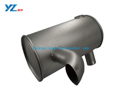 440MM Height Doosan Excavator Muffler DH60-7 Silver Colour